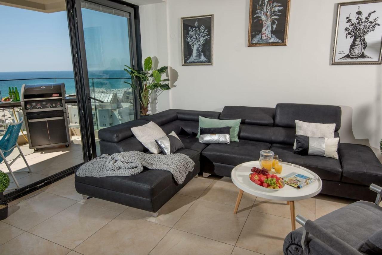 Bat Yam Luxery 5Br Sea View Suite Luaran gambar