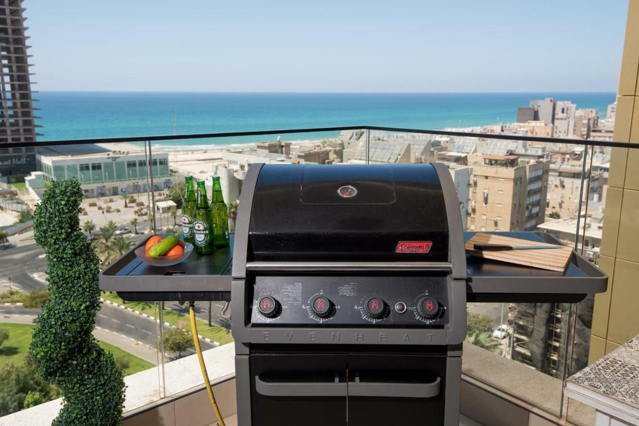 Bat Yam Luxery 5Br Sea View Suite Luaran gambar