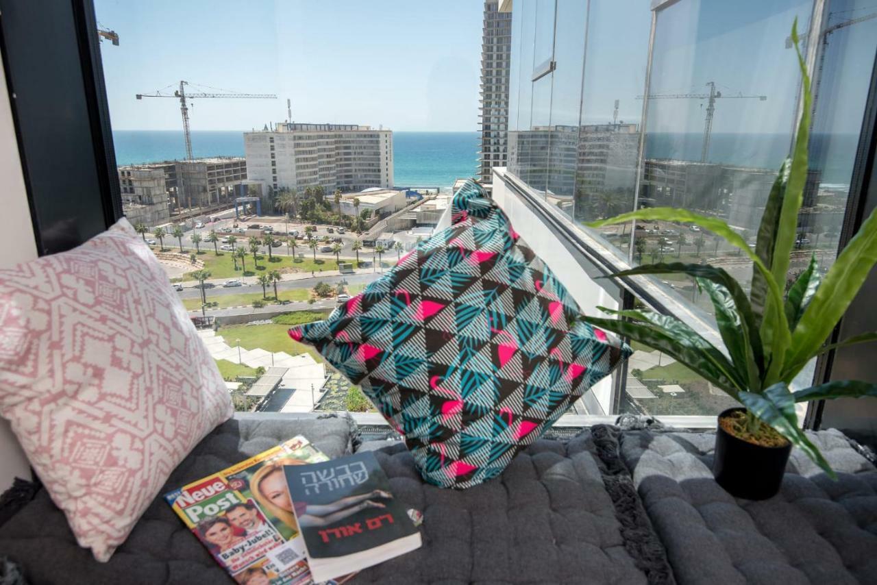 Bat Yam Luxery 5Br Sea View Suite Luaran gambar